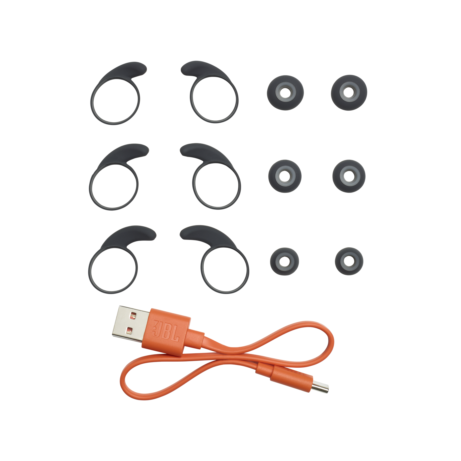 JBL Reflect Mini NC - Black - Waterproof true wireless Noise Cancelling sport earbuds - Detailshot 5